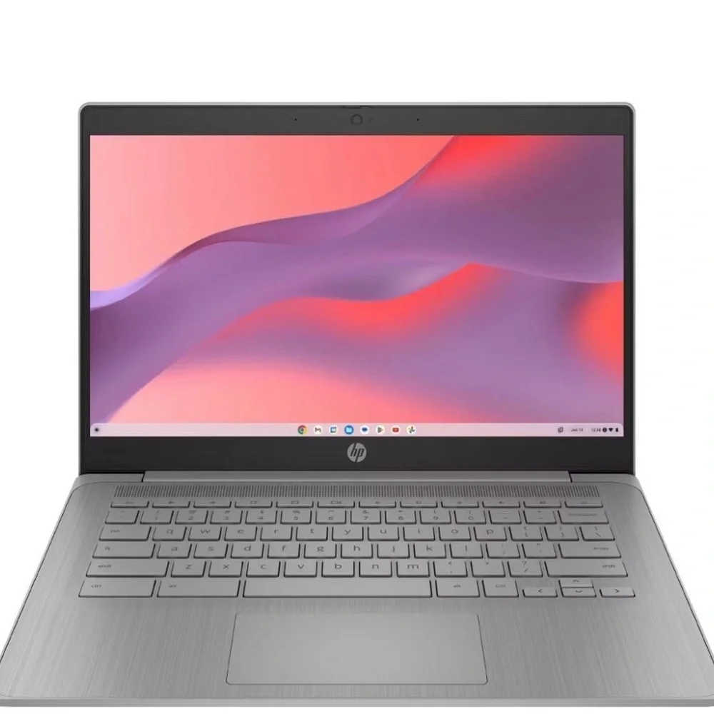 HP Chromebook 14 with Silver Finish